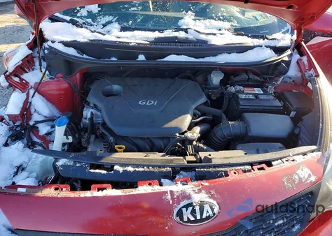 2014 Kia Rio Lx из США, поврежденный, VIN KNADM4A30E6356598